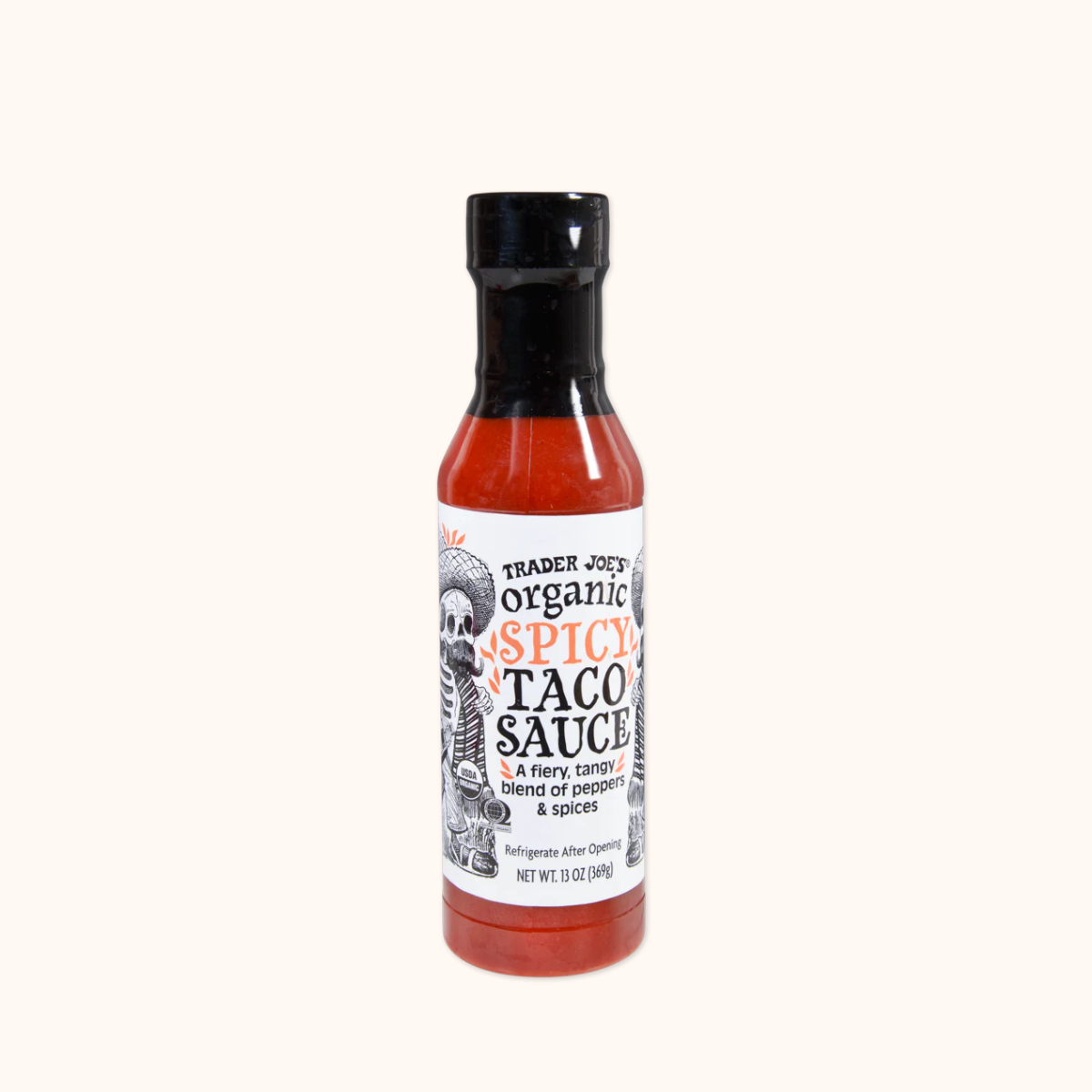 Trader Joe's Organic Spicy Taco Sauce — buy online at Cali Snax Co.