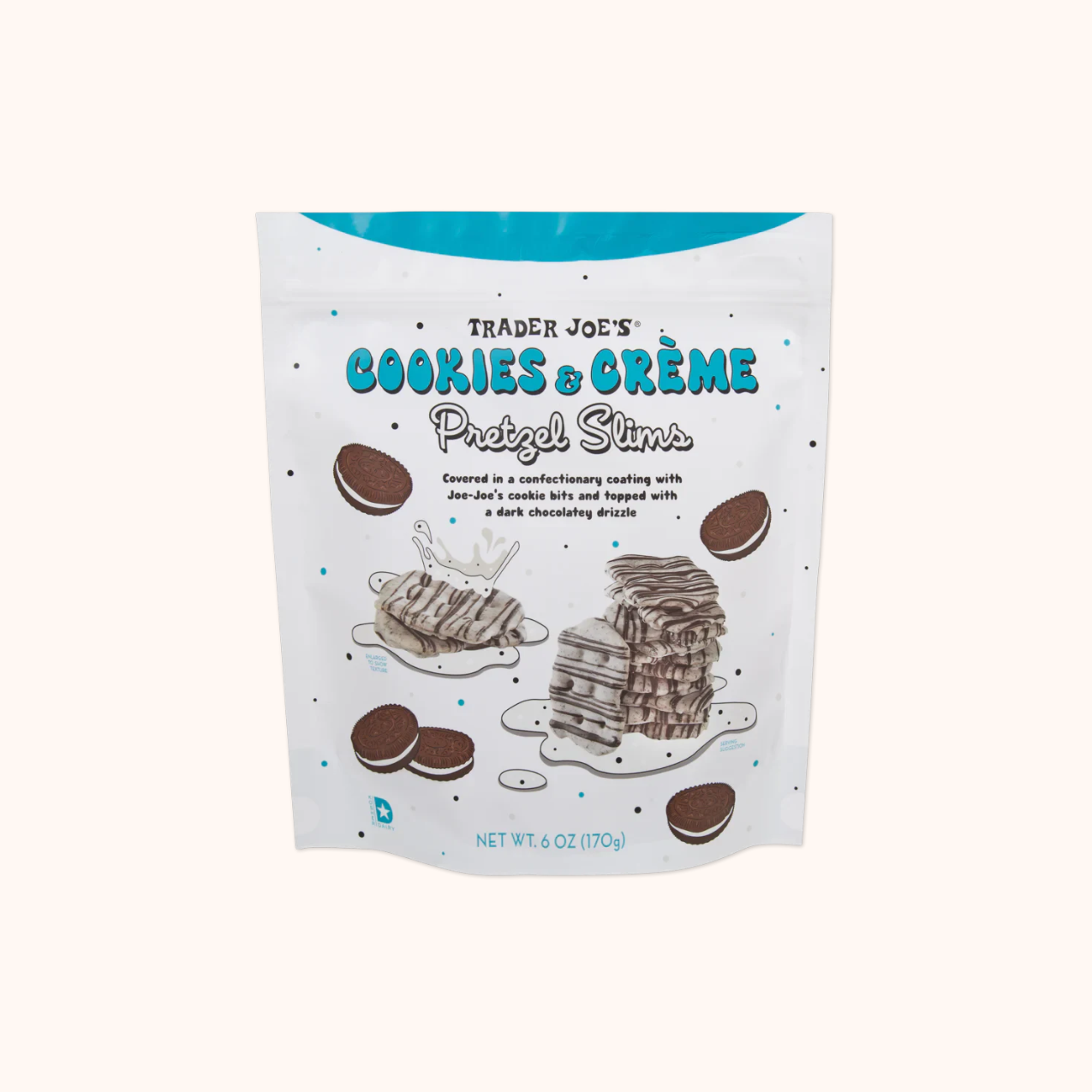 Cookies Cookies & Crème Pretzel Slims Cookies & Crème Pretzel Slims