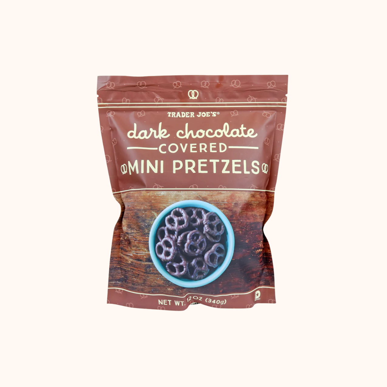 Dark Chocolate Covered Mini Pretzels