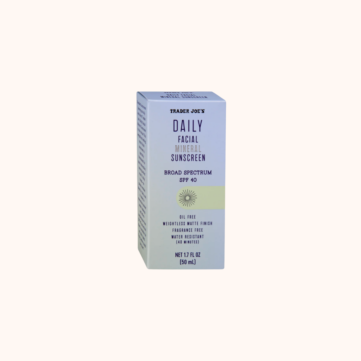 Daily Facial Mineral Sunscreen SPF 40