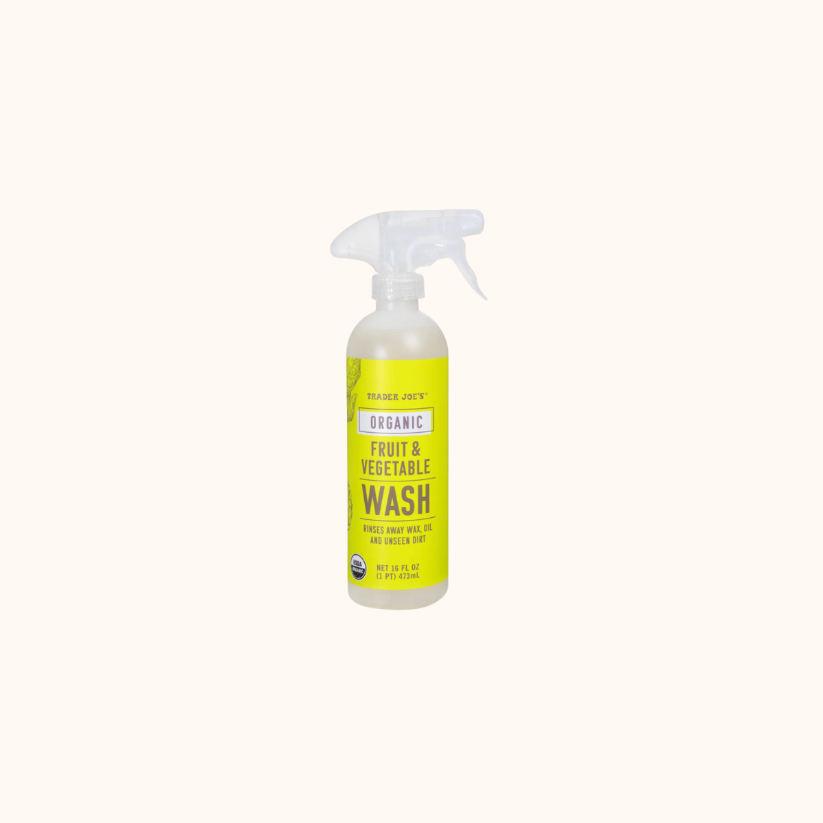 Trader Joe's Organic Fruit & Vegetable Wash — buy online at Cali Snax Co.